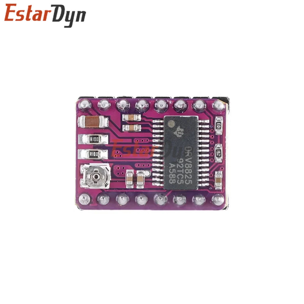 Estardyn DRV8825 Stepper Motor Driver Module 1.5A 1/32 Microstep, A4988 Pin Compatible for 3D Printer CNC Engraving RepRap