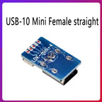 FFC Type-C Mini Micro USB Extension Ribbon Cable 90 FPV Slim Flat Soft Flexible FPC Charge FPV Brushless Handheld Gimbal Monitor