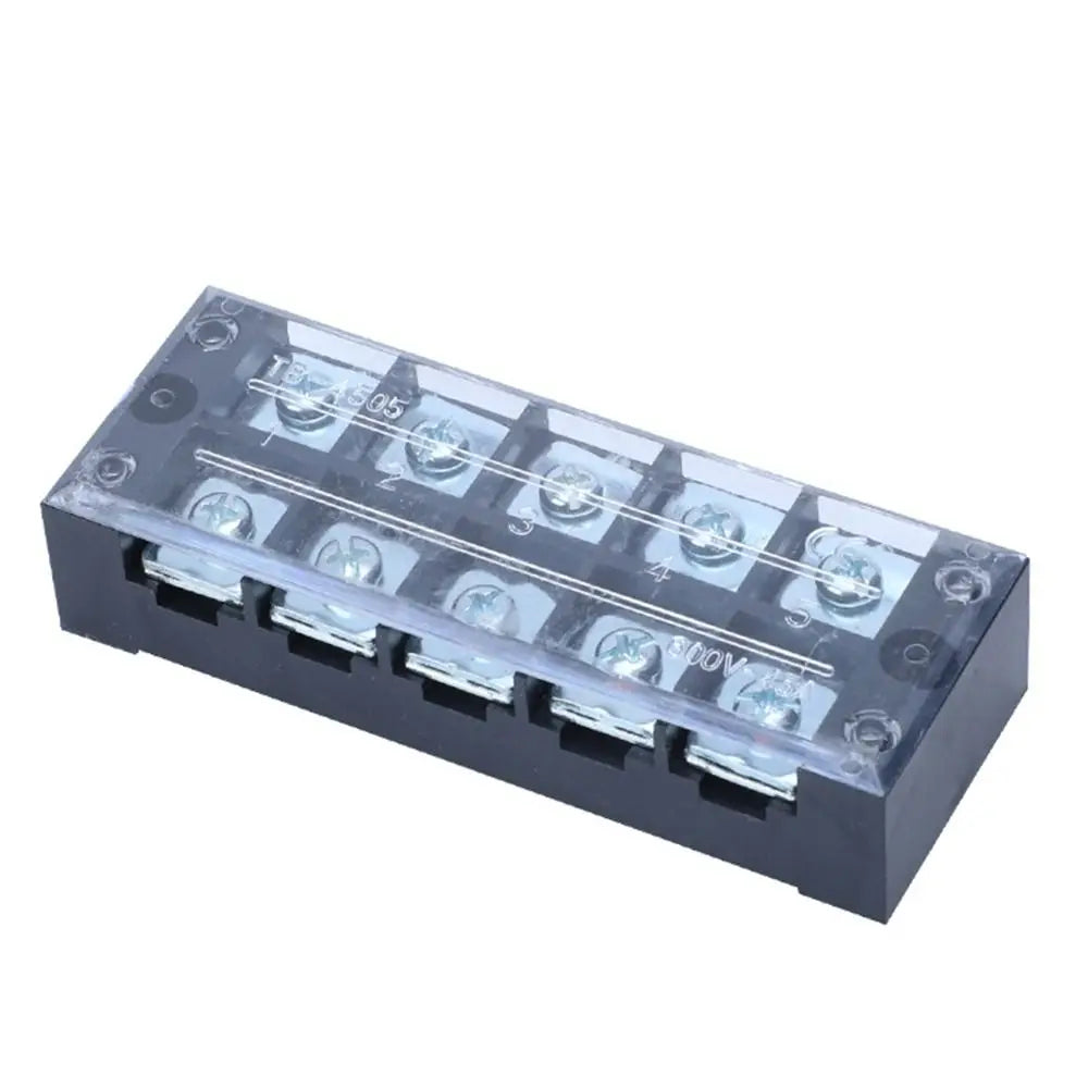 Terminal Block Connector Dual Row Terminal Block With Screws Strip Block Terminal Electric Connector Strip Electrical