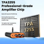 DC 24-36V YS-KL5 BT 5.3 Dual Channel HiFi Digital Amplifier 300W+300W Dual Channel Amplifier Board TPA3255 Chip