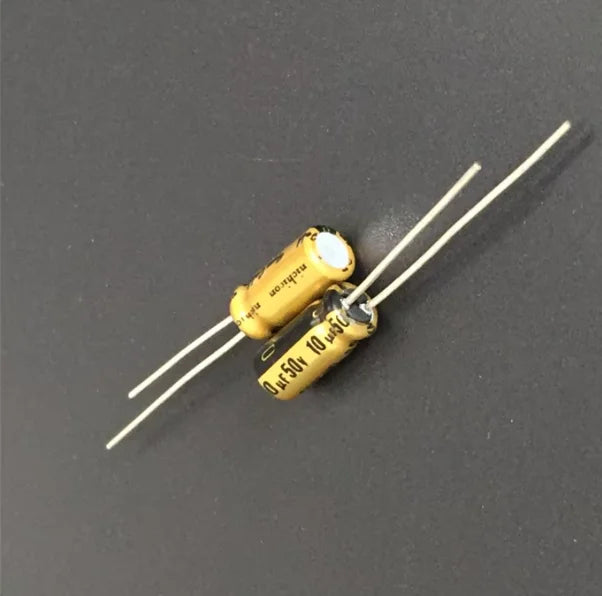 10pcs 10uF 50V NICHICON FG(Fine Gold) 5x11mm 50V10uF Top Grade Audio Capacitor