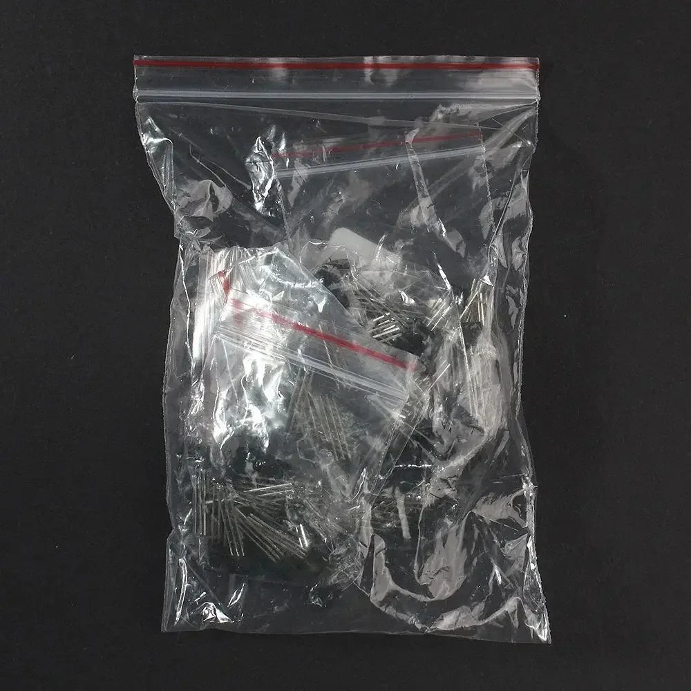 100/160/170PCS Transistors Set S9012 2N2222 S9018 A1015 C1815 A42 2N5401 A733 C945 S8050 S8550 2N3906 NPN PNP Electronics Kit
