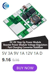 DC-DC XL6009 Digital Boost Step Up Power Supply Module Adjustable 4.5-32V to 5-52V Step-up Voltage Regulator With LED Voltmeter