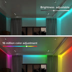 5050 RGB LED Strip Addressable DC 5V 3pin WS2812B IC 30 LEDs/M 60LEDs/M IP30 IP65 Lamp Waterproof Light Tape Chip LED 5M Digital