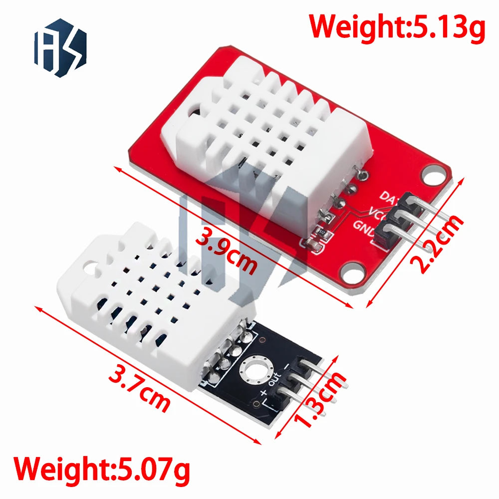 1PCS  High Precision AM2302 DHT22 Digital Temperature & Humidity Sensor Module For Arduino UnoR3