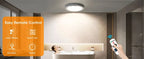 Magnetic Rechargeable Closet Light, Motion Sensor Wall Ceiling Lamp USB-C, Remote Control for Hallway Kitchen Stairs