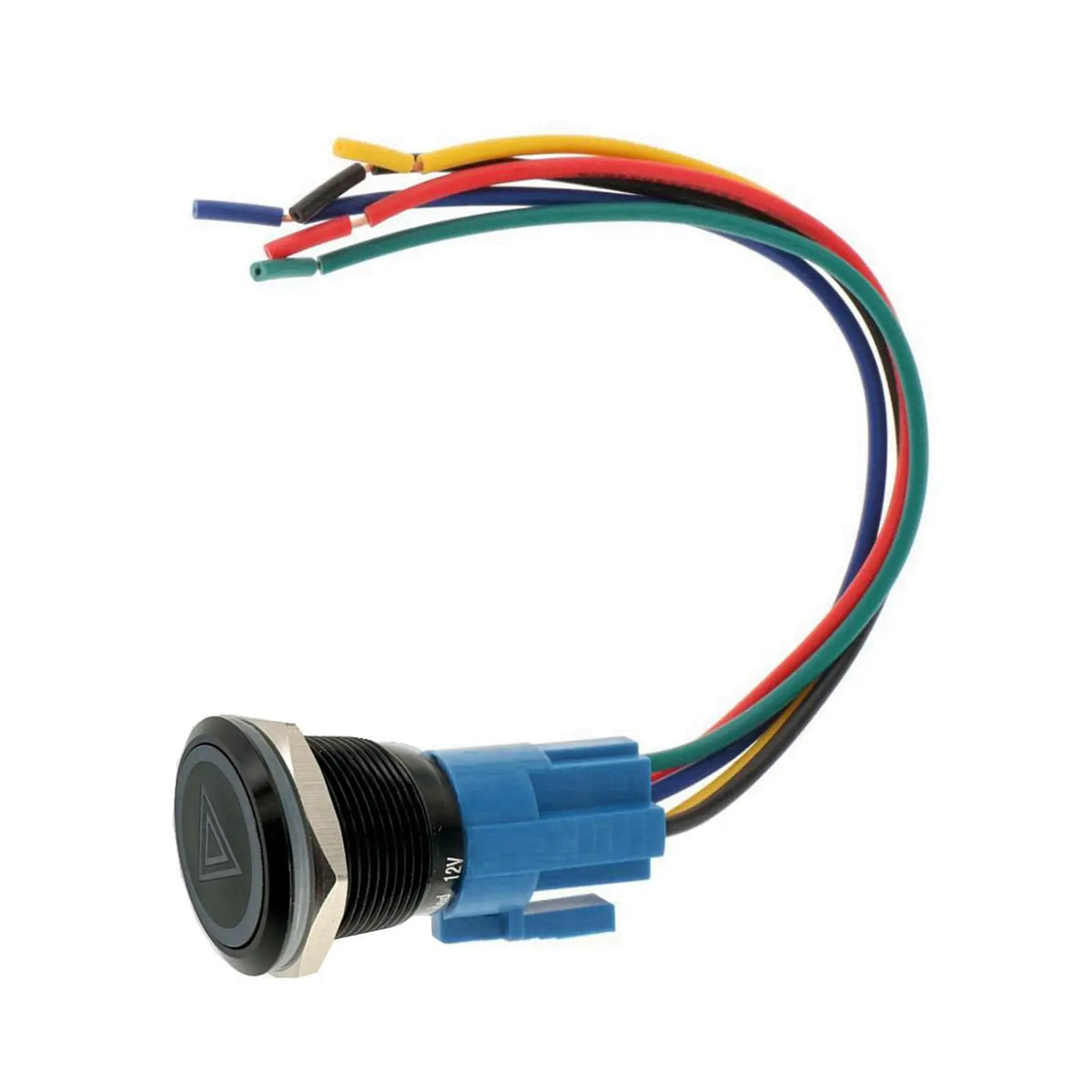 Warning Light Button Switch Emergency Hazard Warning Push Button Switch Car Emergency Light Switch Button for Car Motorcycle