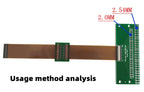 FPC FFC Flexible Flat Cable Extension Connection Board 0.3 MM PCB Pitch 25 31 39 45 51 PIN Connector FPC Adapter