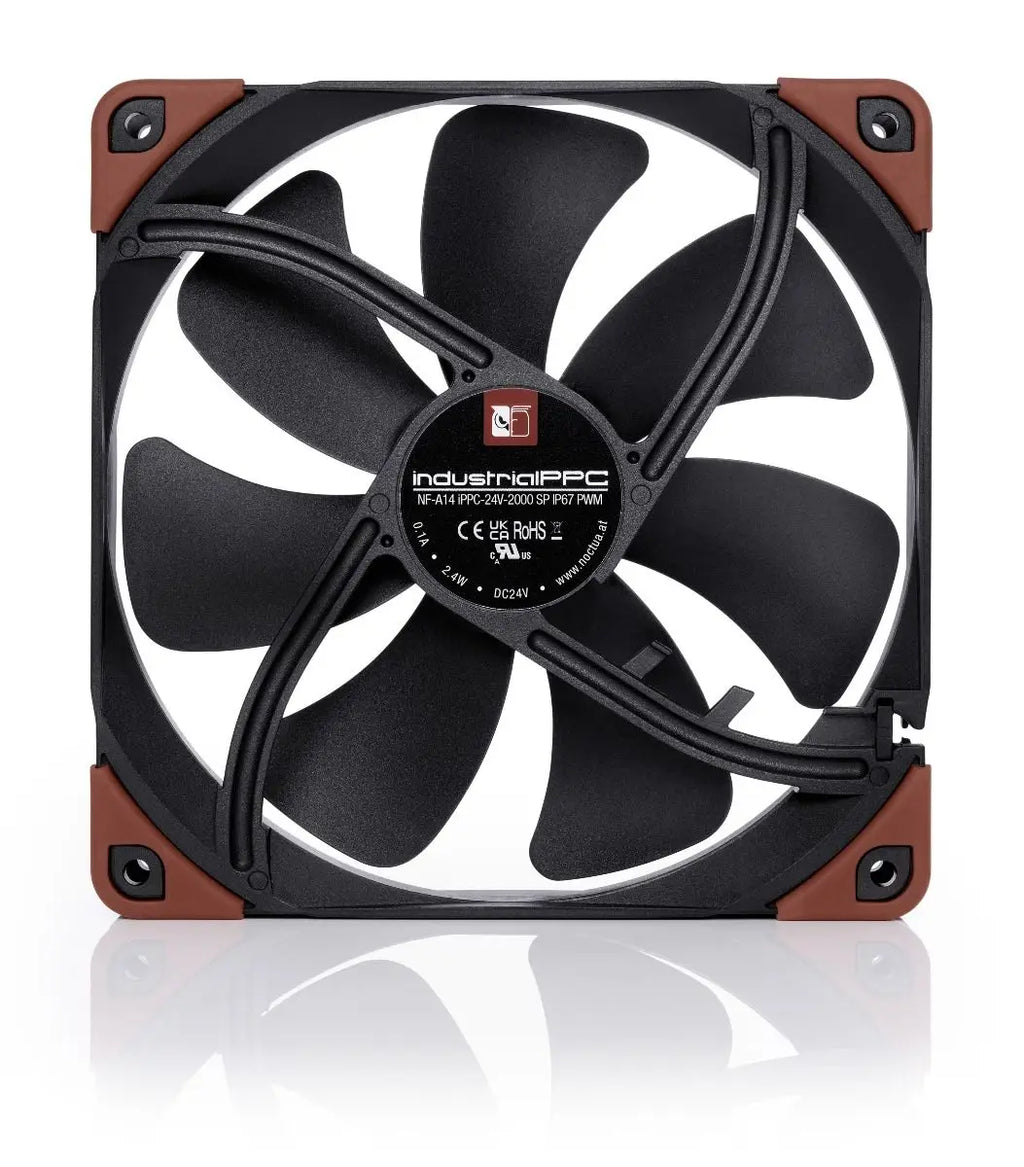 Noctua NF-A14 industrialPPC 2000RPM/3000RPM IP67 140mm Case Fan 12V/24V PWM CPU Cooling Fan Computer Case Industrial Equipment