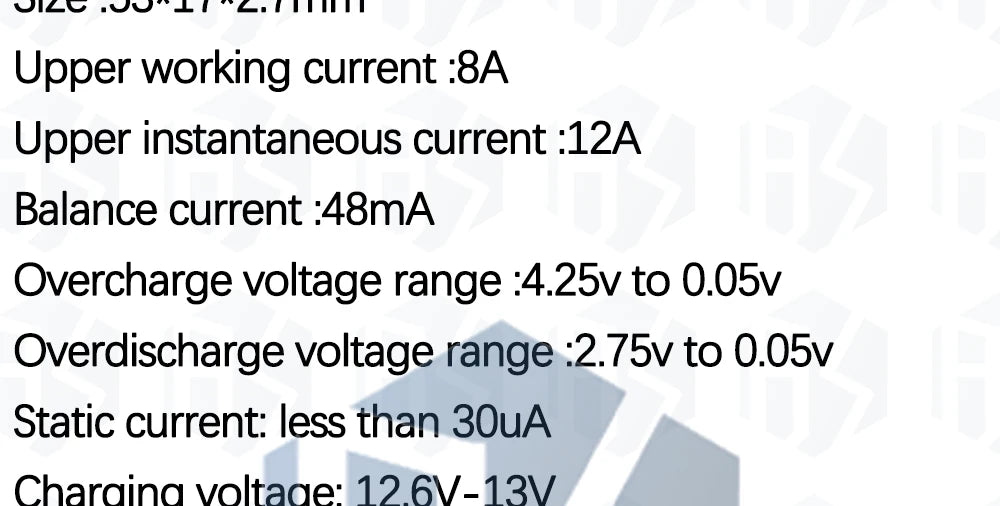 1-5PCS 3S 10A 12V Lithium Battery Charger Protection Board Module for 18650 Li - ion Charging - BMS 11.1V - 12.6V