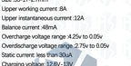 1-5PCS 3S 10A 12V Lithium Battery Charger Protection Board Module for 18650 Li - ion Charging - BMS 11.1V - 12.6V