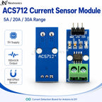 1/3/5/10PCS ACS712 5A/20A/30A Range Hall Current Sensor Module Current Detection Board For Arduino