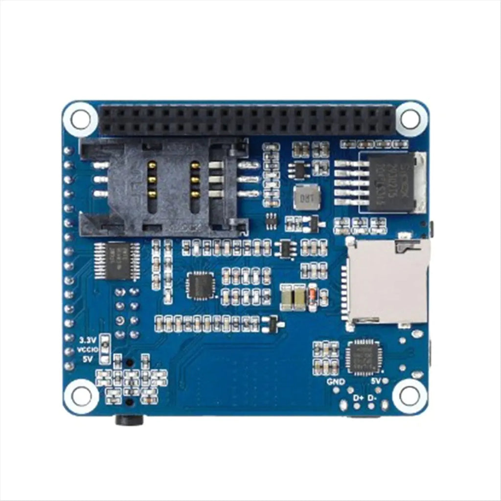 Super Sale SIM7600E LTE Cat1 Module for Raspberry Pi 4G Expansion Board Compatible with 3G/2G, GNSS Module