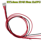 2P-18P BMS Balance Cable HY2.0mm Lithium Battery Protection Board Connection Wire PIN 1S~17S with Lock Buckle Cable 22AWG 50cm