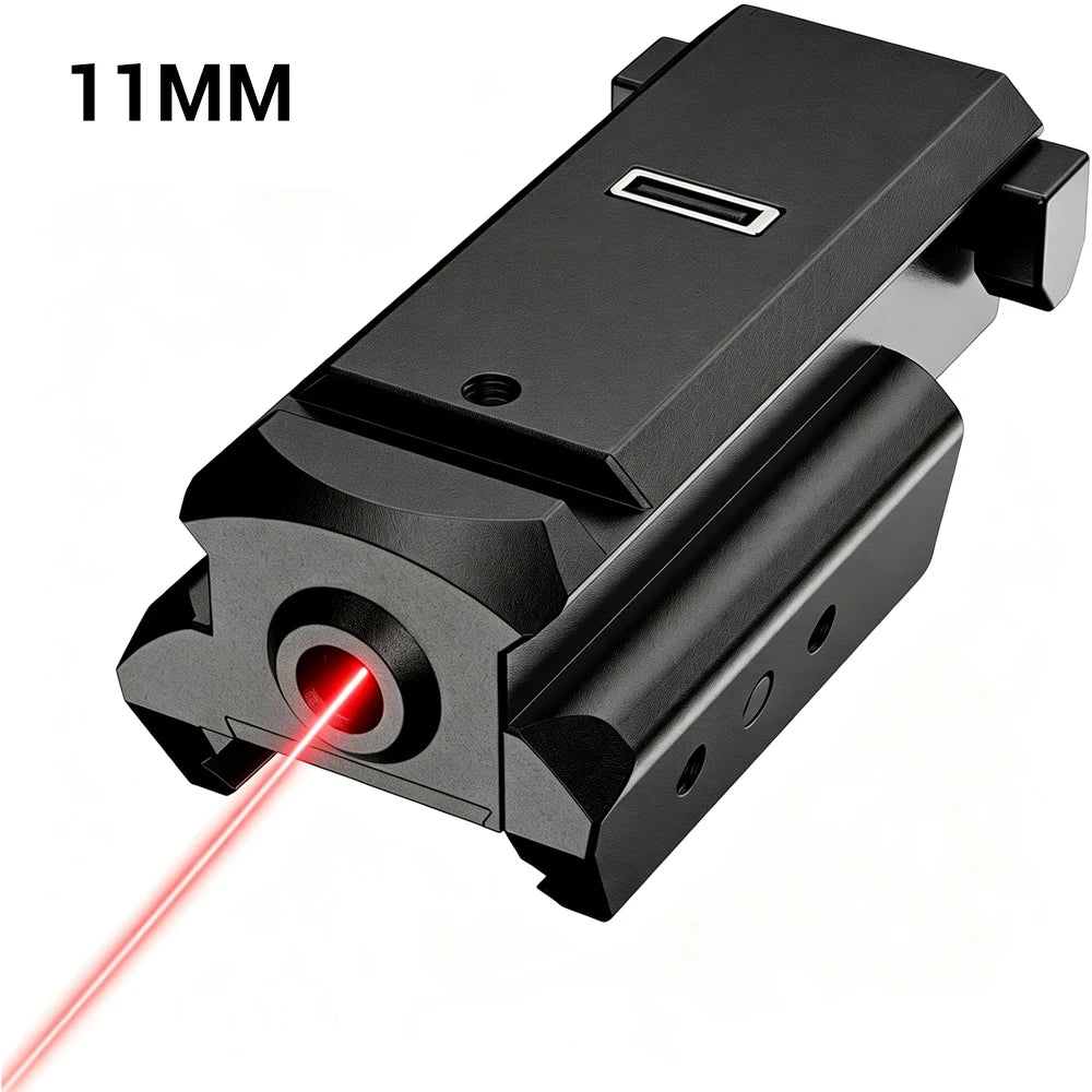 Rechargeable Blue/Green/Red Laser Sight fit 20mm/11mm for Picatinny Weaver Rail for Pistol Glock Rifle Laser Sight