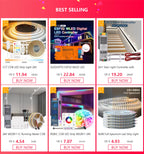 Sequential Led Strip 24v 10M 15M 20M 2835 WS2811 Horse Running LED Ribbon Flowing Water Tape Light with SP636E RF APP Controller