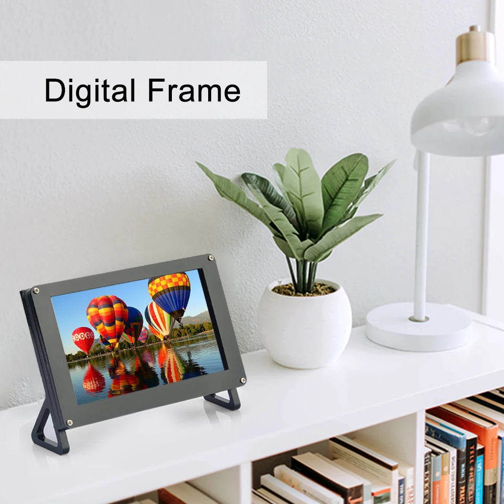 OSOYOO 5 Inch IPS Capacitive Touch Screen RPi5 DSI LCD Display Monitor 800x480 Resolution for Raspberry Pi 5 4 2 3 3B+