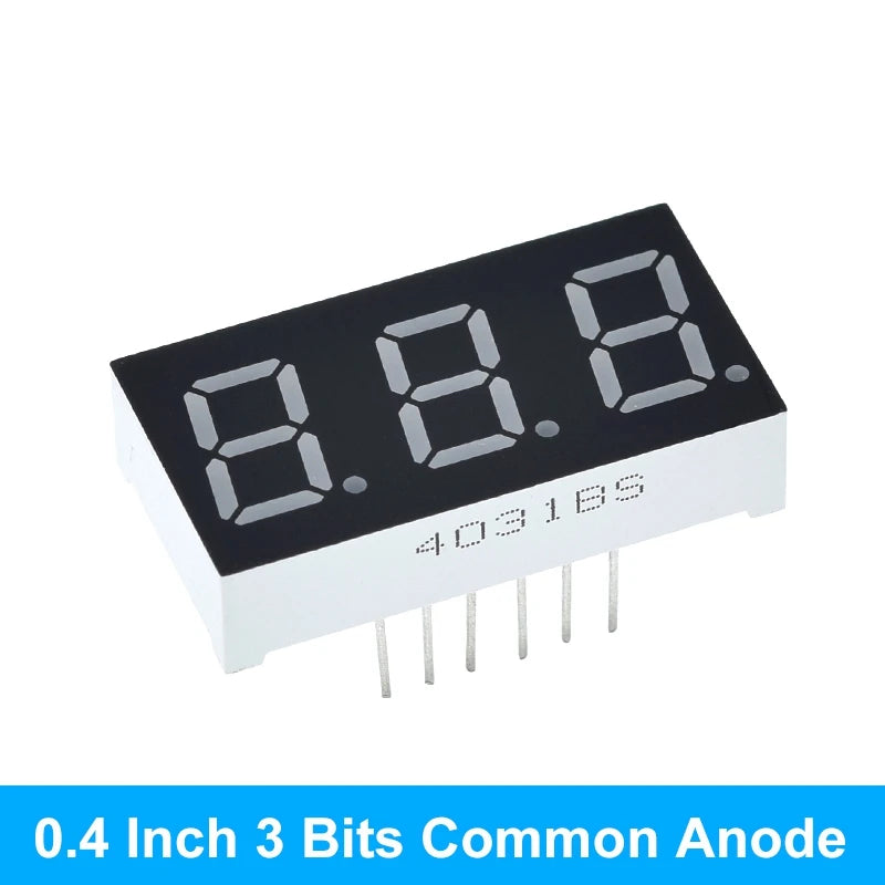 TZT 0.28/0.36/0.4/0.56 inch LED display 7 Segment 1/ 2 / 3 / 4 Bit Digit Tube Red Common Cathode / Anode Digital led 7segment