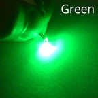 100PCS 5050 0805 LED SMD SMT Chip Red Yellow Green White Blue Orange Purple Pink RGB Emitting Diode Light 3.3V Voltage Neon Lamp