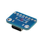 USB TYPE-C Adapter Board 2.54MM CC1 CC2 5.1K Pull-Down Resistor Connection