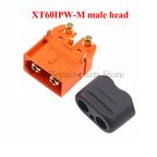 2 PCS XT60i-f Amass XT60i Series with Signal 2 + 1 High Current Gold-Plated Aviation Plug Male Female Connector XT60IE-M XT60I-F