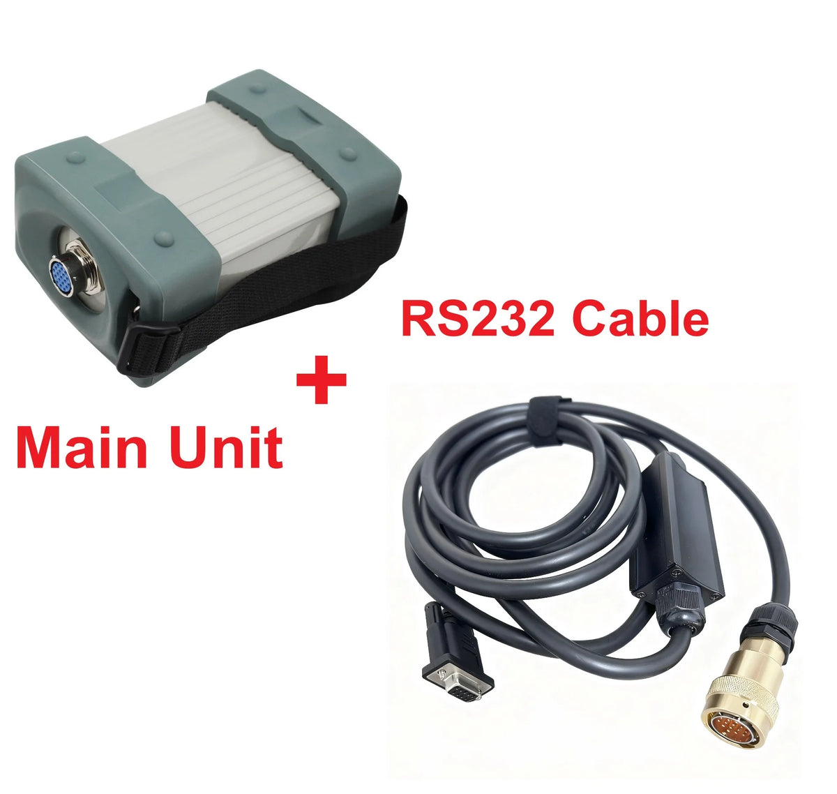 MB Star C3 SD Connect C3 RS232 to RS485 Cable 38Pin 14Pin 4Pin Cable 12V & 24V Cars and Trucks Auto Diagnostic Scanner Tool