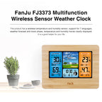 Digital Weather Station Clock Indoor Outdoor Weather Forecast Barometer Thermometer Hygrometer with Wireless Outdoor Sensor