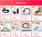 Audiocrast CT4021S Ring Audio Cable Magnetic Ring Filter Circular Aperture Clip-on EMI RFI Filter Snap Around Ferrite Pant