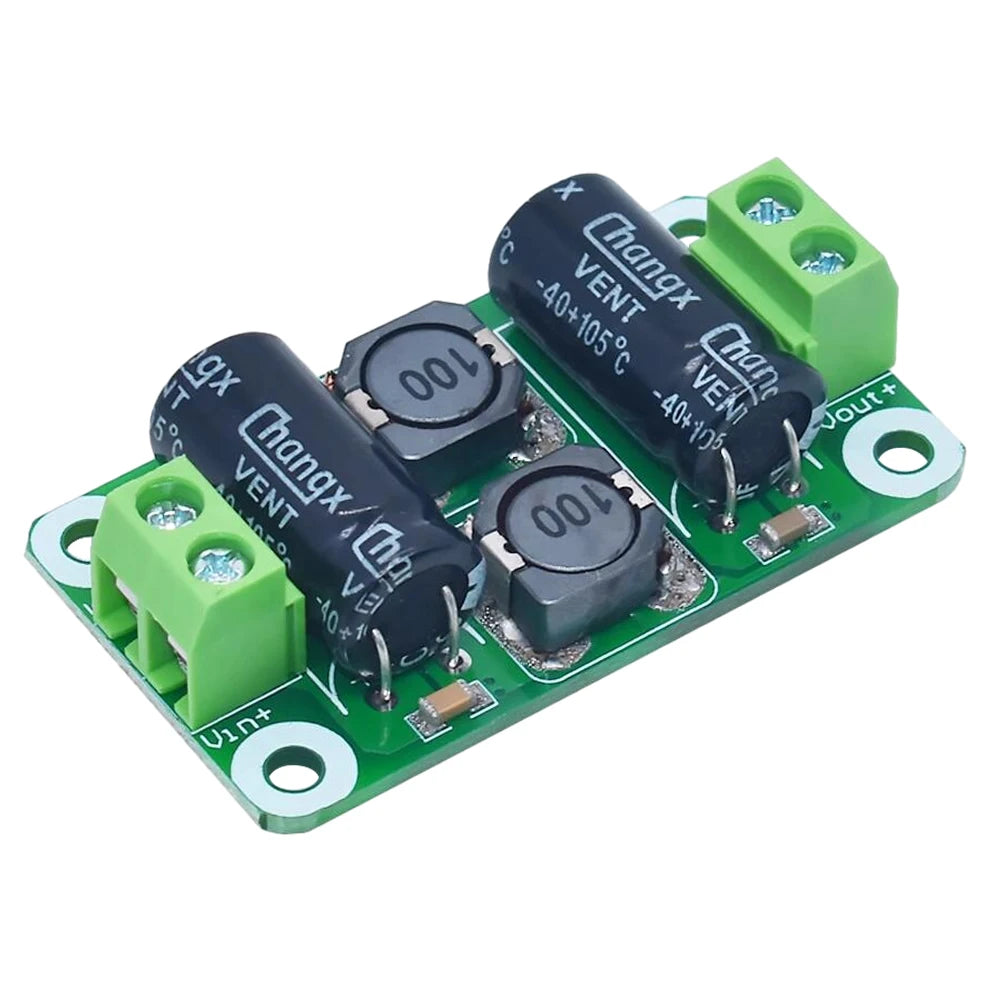 DC Power Filter Board 0-25V/0-50V 2A/3A/4A DC Power Supply Filter Board EMI Suppression Module