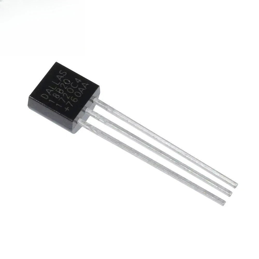 5/10PCS DS18B20 Temperature Sensor DS 18B20 TO-92 Programmable Digital Thermometer Sensors Chip for Arduino IC Accessory