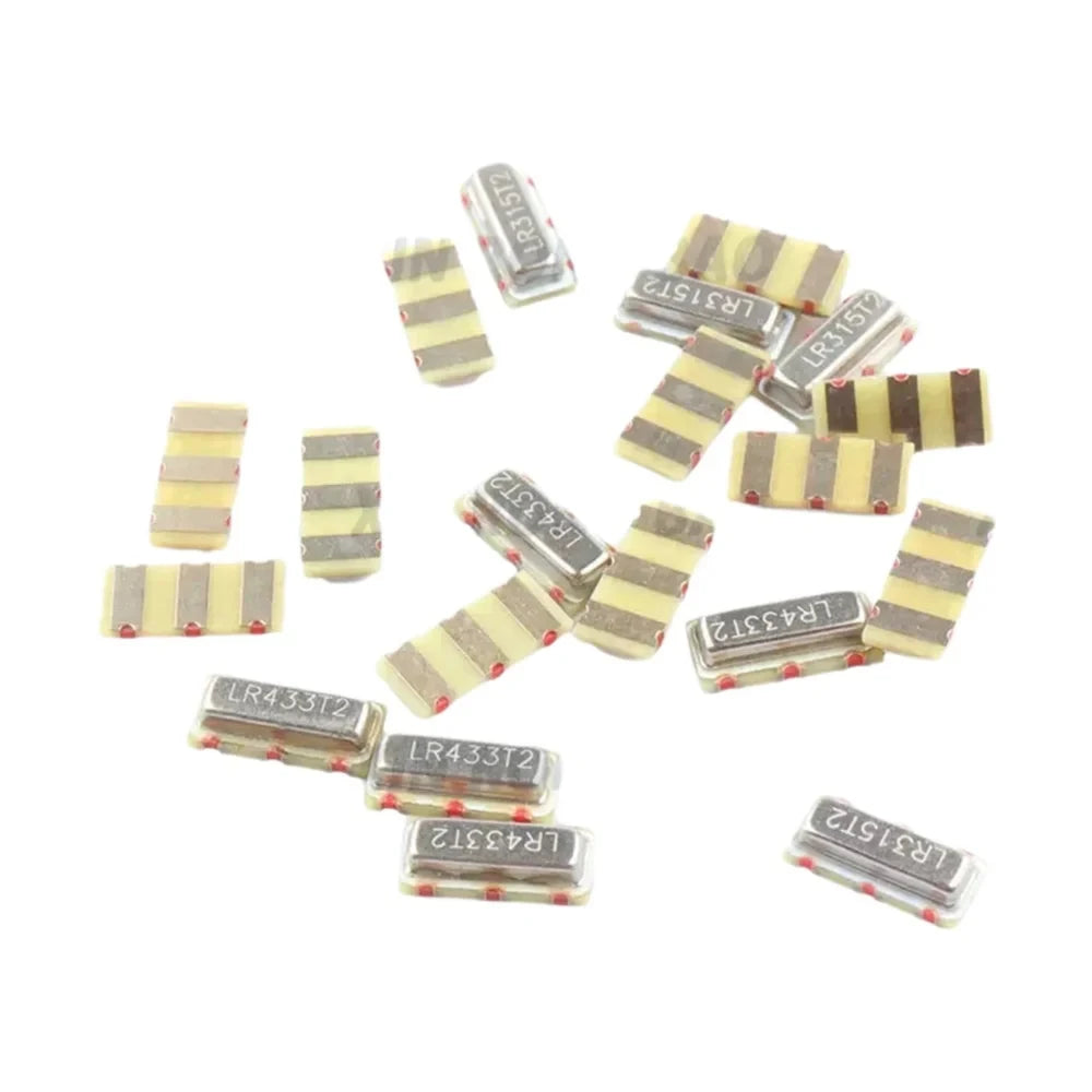 10pcs Original Genuine SMD Crystal Oscillator LR315T2/LR433T2 315/433Mhz Surface Acoustic Resonator