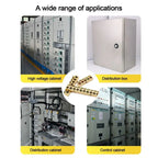 Copper Wire Connector Multi-specification With Hole Screw Brass Connection Row Zero Ground Terminal Electrical