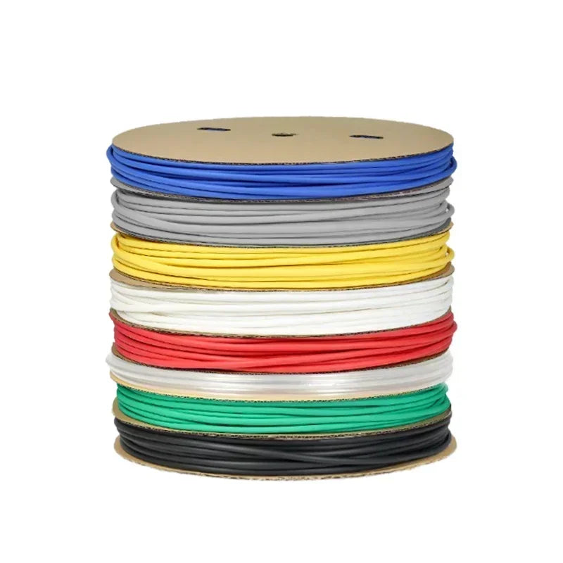 1~10m 4:1 Transparent Heat Shrink Tubing With Glue 4~ 52mm Double Wall Adhensive Polyolefin Sleeve Lined Wire Cable Protector