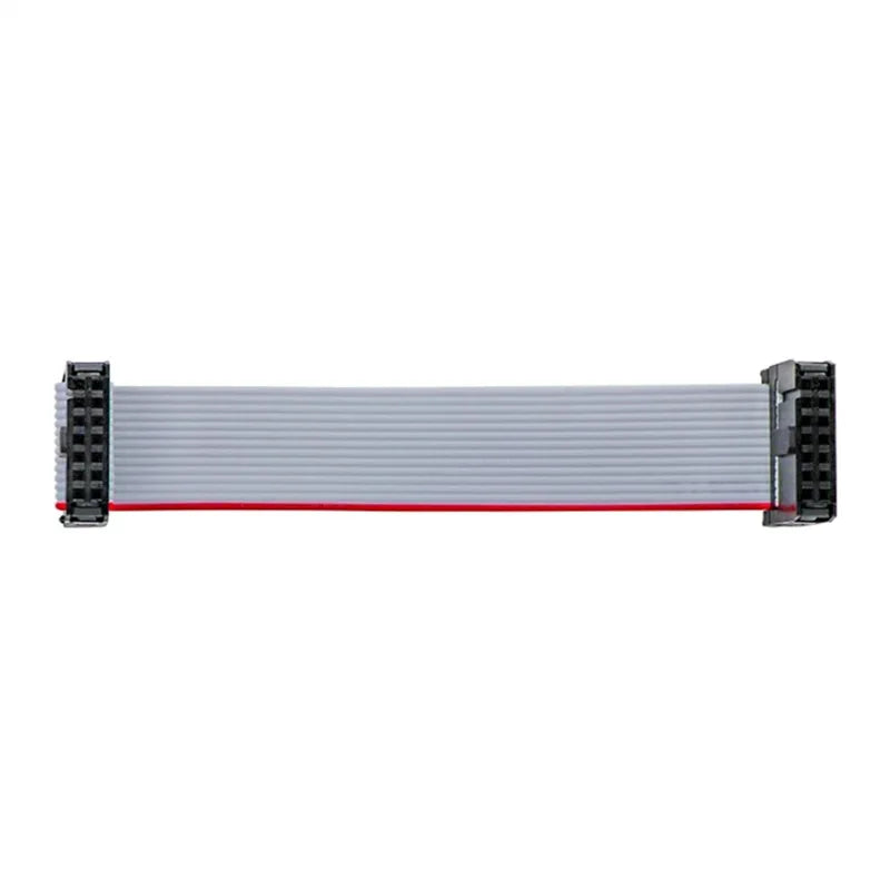 2.54mm Pitch JTAG ISP Download Cable FC-6/8/10/14/16/20/24/40/50/64 Pin Grey Flat Ribbon Data Cable for DC3 IDC Box Header