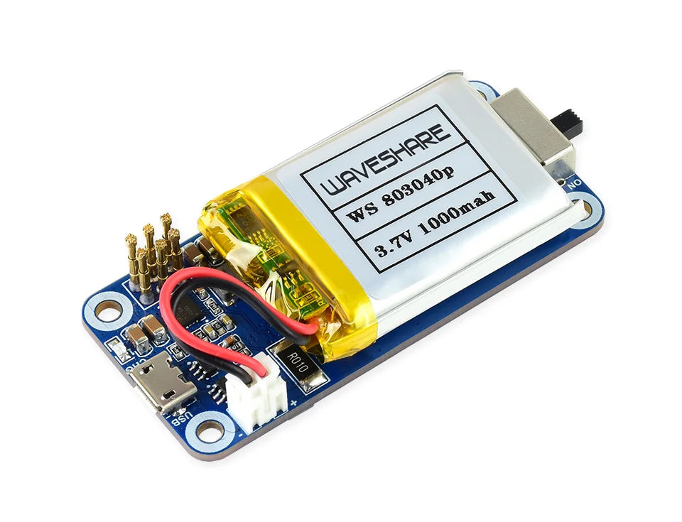 Waveshare UPS HAT (C) Uninterruptible Power Supply UPS HAT For Raspberry Pi Zero UPS