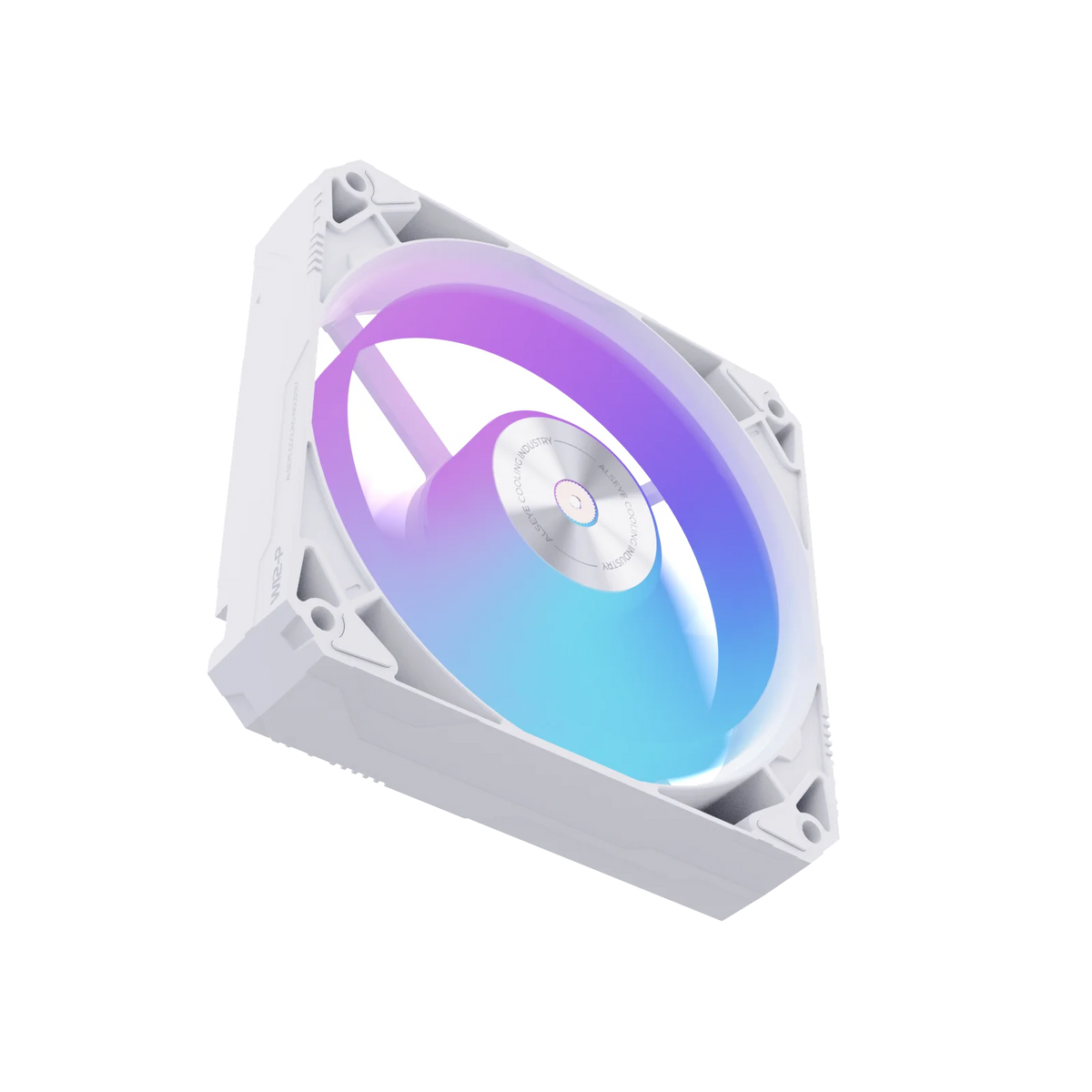 ALSEYE W12P 12CM Case Cooling Fan with ARGB Synchronization PWM Intelligent Temperature Control Silent 900-3000RPM