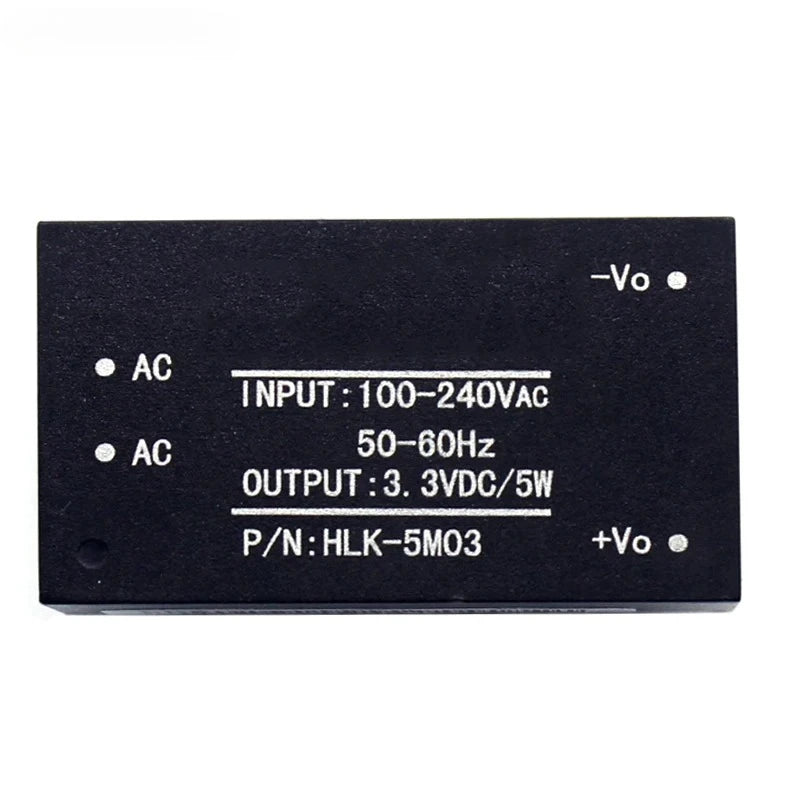 10pcs HLK-PM01 HLK-PM03 HLK-PM12 AC-DC 220V to 5V/3.3V/12V Mini Power Supply Module PM01 PM03 PM12 Isolated Transformer
