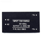 10pcs HLK-PM01 HLK-PM03 HLK-PM12 AC-DC 220V to 5V/3.3V/12V Mini Power Supply Module PM01 PM03 PM12 Isolated Transformer