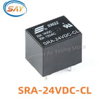 100PCS/LOT 100%New Original SRA-12VDC-CL SRA-24VDC-CL 5PINS 20A Automobile Relay
