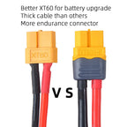 Anderson to XT60 Female Adapter Cable 11.81FT 12awg Ebike Battery Wire  XT60  XT60 Connectors Plugs