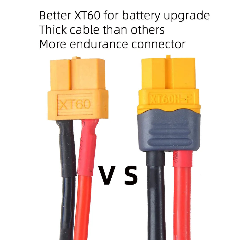 Anderson to XT60 Female Adapter Cable 11.81FT 12awg Ebike Battery Wire  XT60  XT60 Connectors Plugs