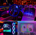 WS2812B RGB LED Light Strip 160 LEDs 2.7mm 5mm WS2812 Lights 0807 2020 Individually Addressable Smart Pixels Magic 5V 12V IP30