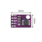 LM75 CJMCU-75 Temperature Sensor Module High Speed I2C IIC Interface High Precision