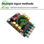 ZK-SUB600 BT Amplifier Board Module 2.0 Channel 300W+300W+Subwoofer Extension TPA3255 DC 18-50V with Subwoofer