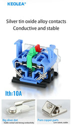 LA38 Emergency Stop 10A Self-locking Rotary Reset Latching Head Power Switch Mushroom Push Button Switch 22mm 1 NO I NC 2NC