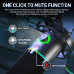 MAONO PD200X XLR/USB Dynamic Microphone for PC RGB Gaming Streaming Microphone with MAONO Link Software Mute Gain Knob Volume Control and Headphone Jack for Streaming Podcasting Recording Gaming Video