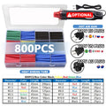 Heat Shrink Tube Kit with Optional Heat Gun Electrical Wire Cable Waterproof Insulation Dual Wall Shrink Tubing for Cable Repair