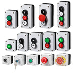 Arrow Symbol Indicating Start and Stop Self-Recovery Waterproof Button Switch Emergency Stop Industrial Hand-Held Control Box