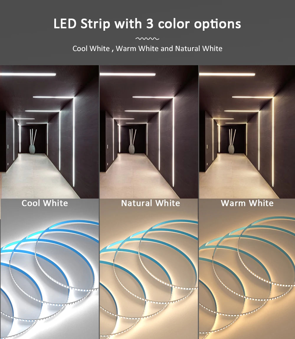 20M 15M 5M 10M Running Water Flowing LED Strip Light DC24 WS2811 SMD2835 Horse Race Pixel Addressable Flexible Linear Lamp Set