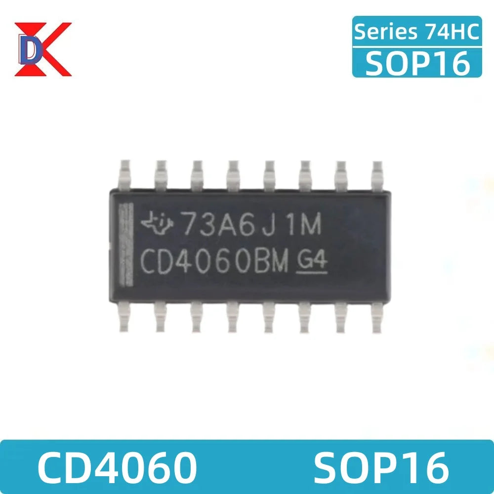 Logic gate IC chip 10PCS CD4011 CD4001 CD4094 CD4060 CD4069 CD40106 CD4051 CD4052 CD4053 CD4093 CD4013 CD4017 SOP14 SOP16